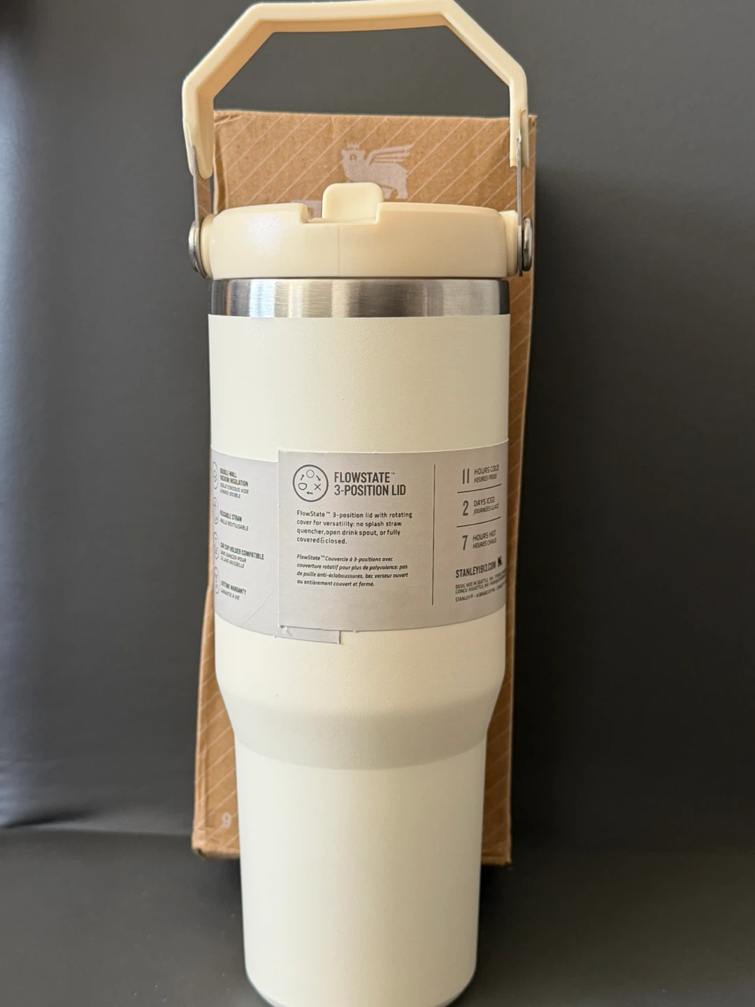 Stanley Quencher H2.0 Tumbler 30 oz Cream - photo 2