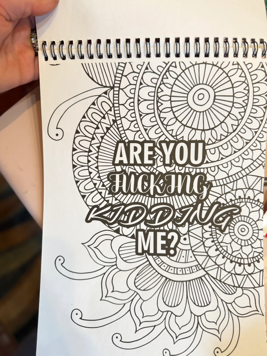 My Profanity Coloring Book with 24 Fashion Gel Pens - photo 3