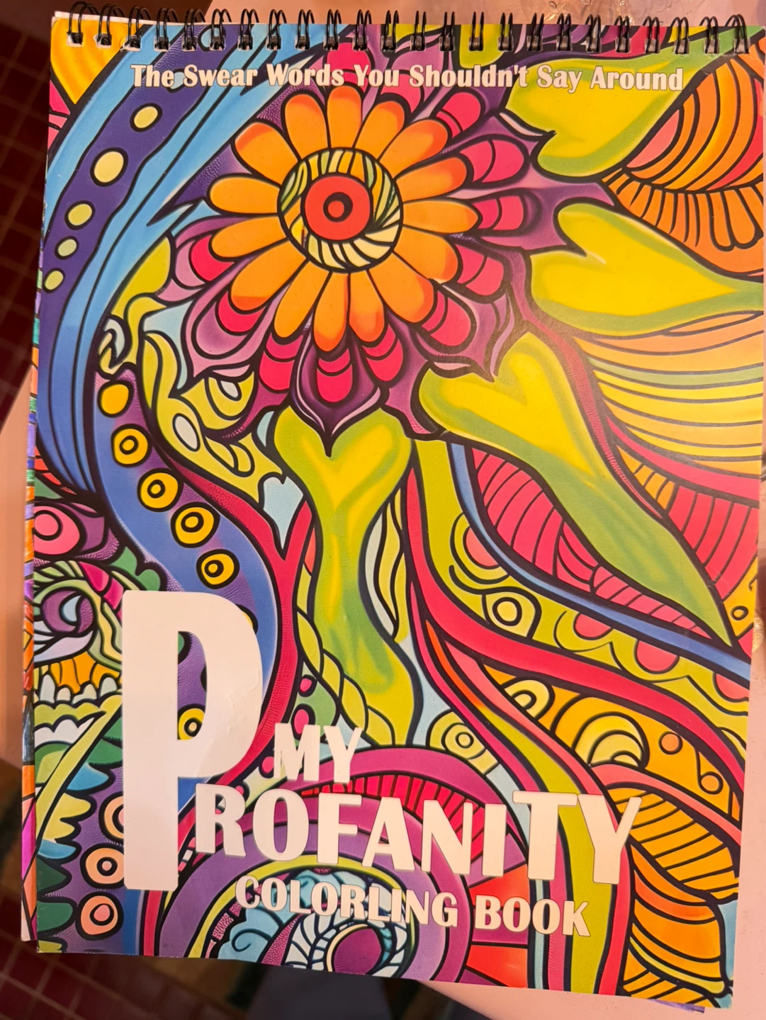 My Profanity Coloring Book with 24 Fashion Gel Pens