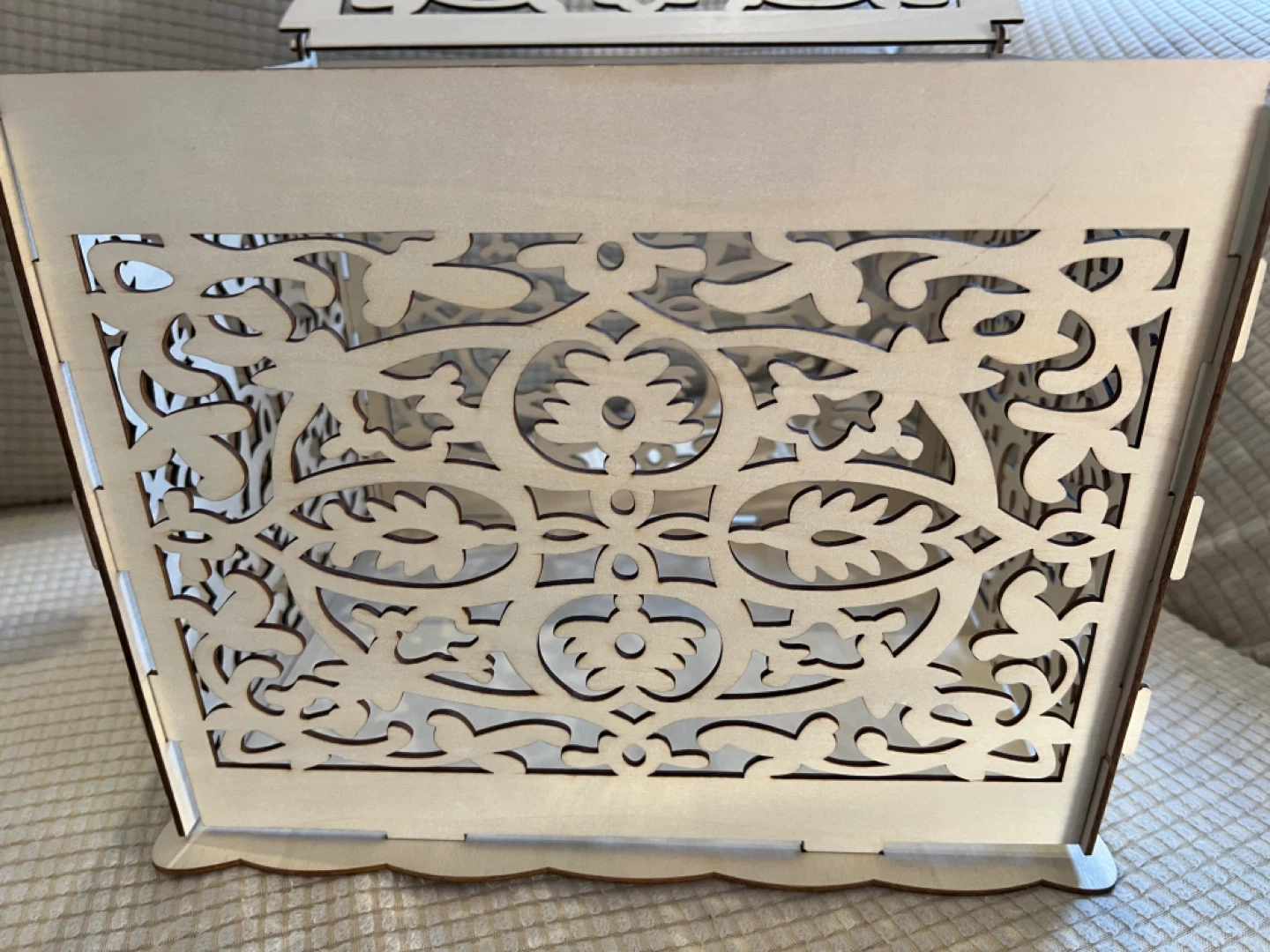 100% NEW NeverUse WoodenWeddingCardGiftBox Orig$20 NOW$8 - photo 3