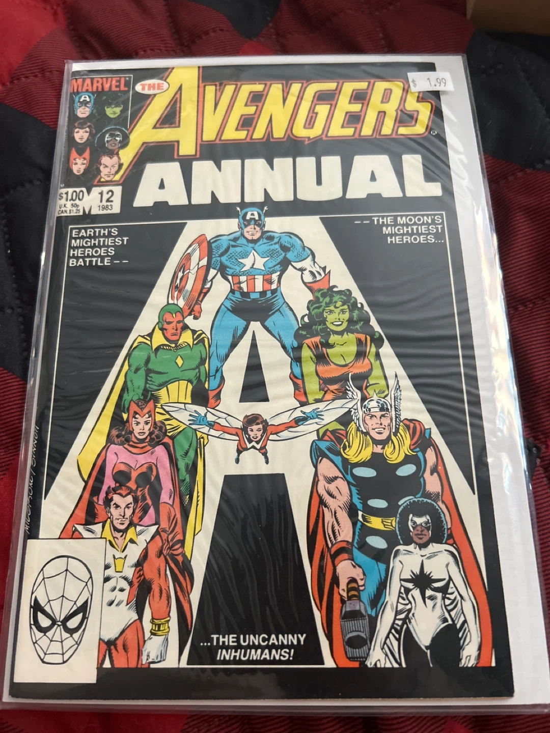 The Avengers Annual #12 Comic Book (1983)
