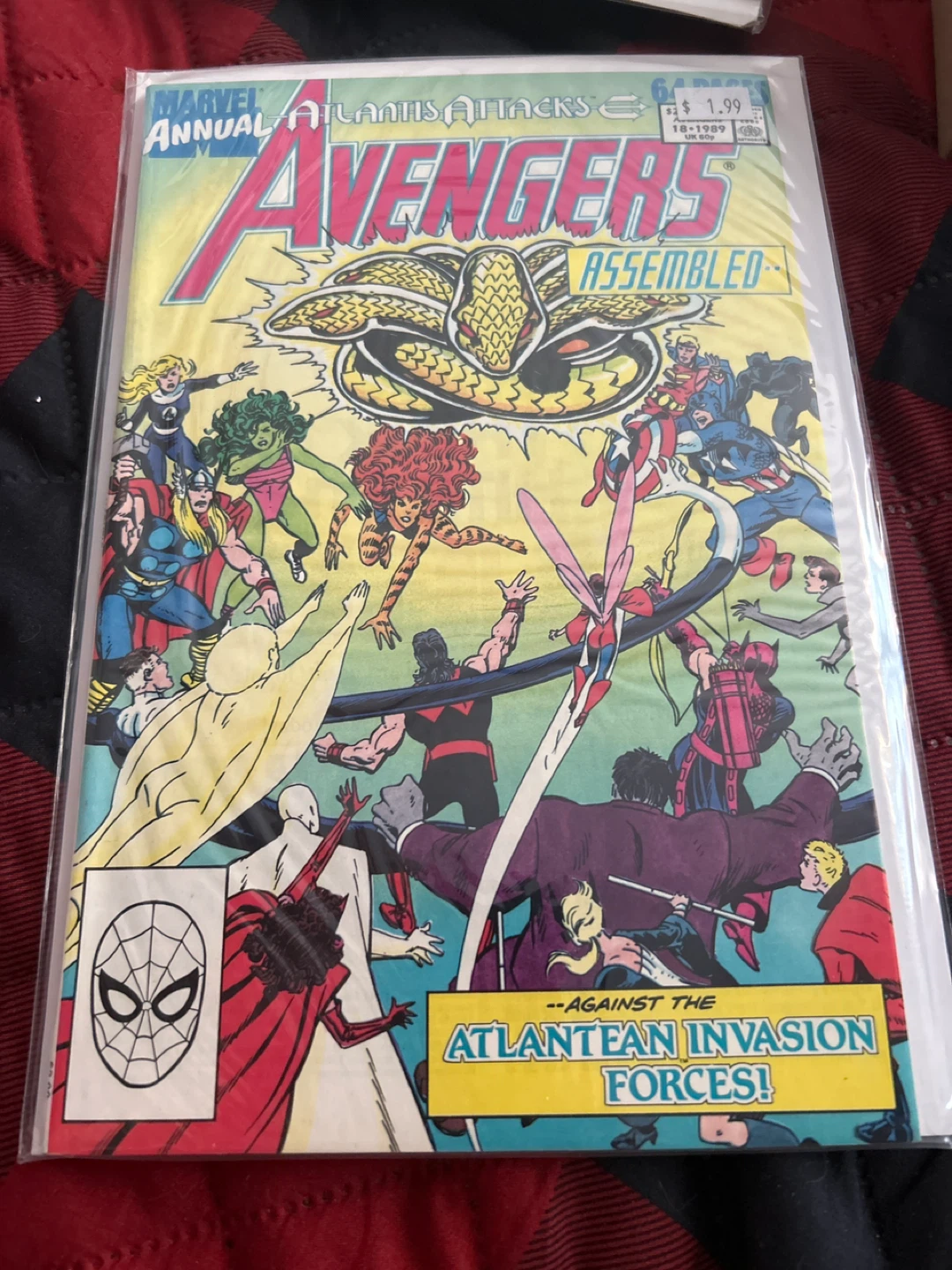 Avengers Annual #6: Atlantis Attacks Comic