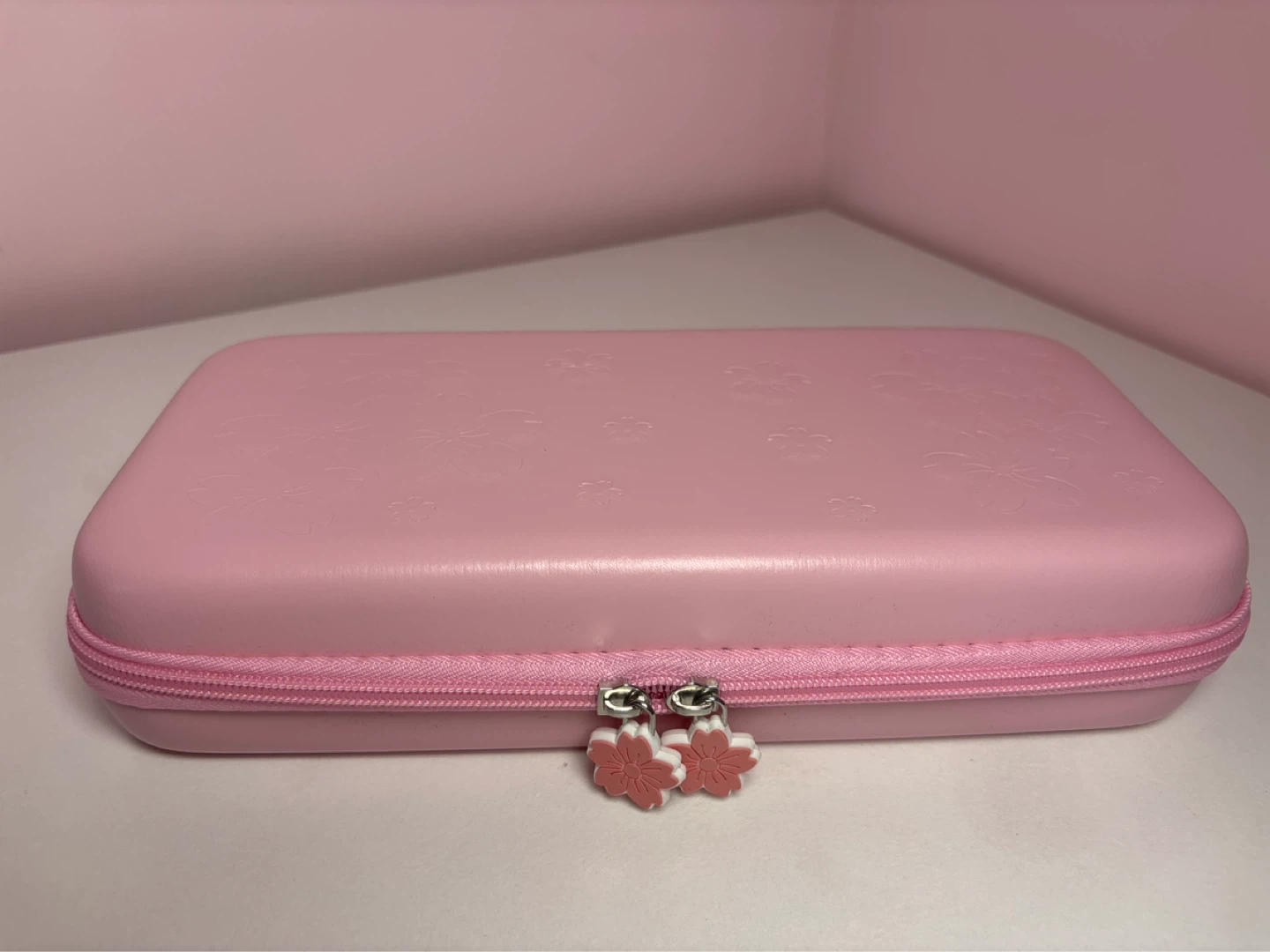 Pink Nintendo Switch 2 Carrying Case with Accessories - photo 3