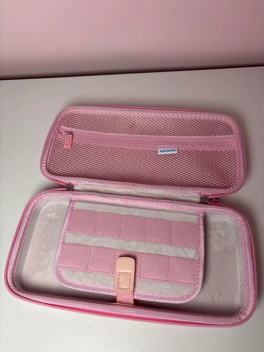 Pink Nintendo Switch 2 Carrying Case with Accessories - photo 2