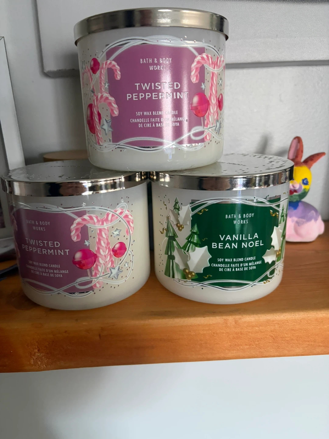 Bath & Body Works Candles (3 wicks)
