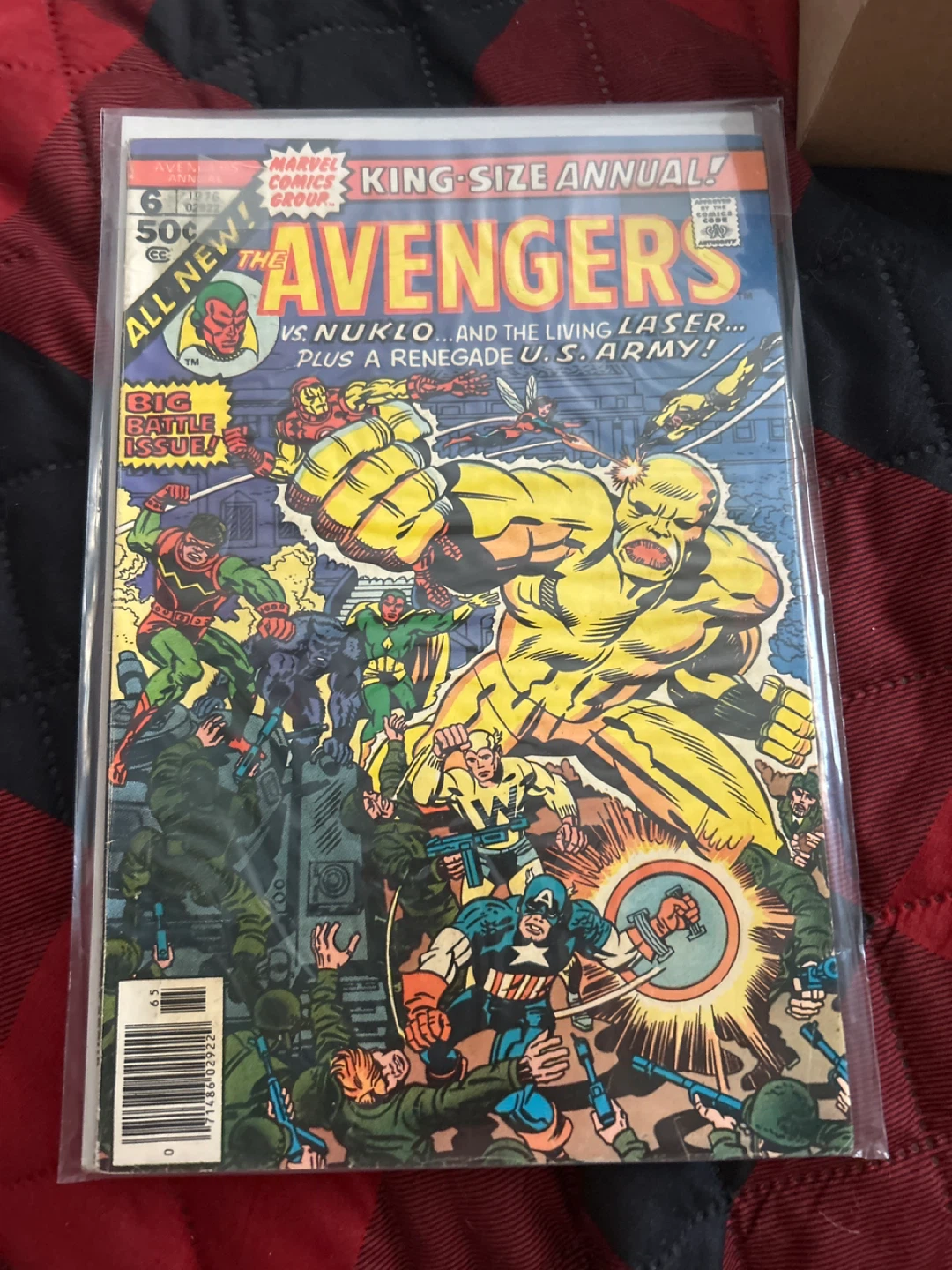 The Avengers King-Size Annual #6 Comic Book