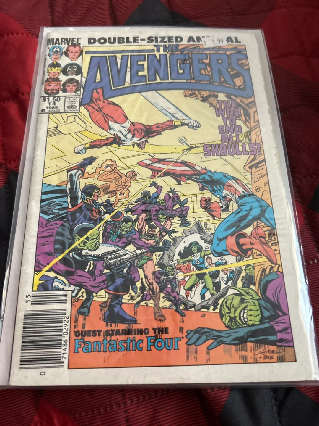 The Avengers #14 Comic Book (1985)