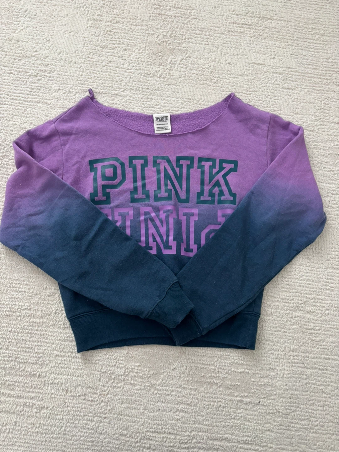 PINK Victoria's Secret Ombre Sweatshirt