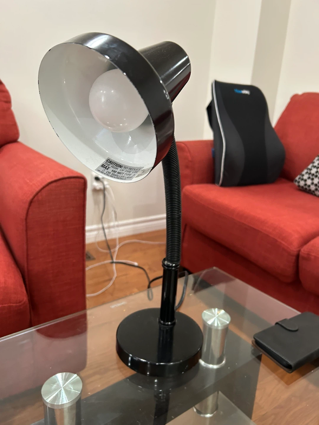 Black Adjustable Desk Lamp