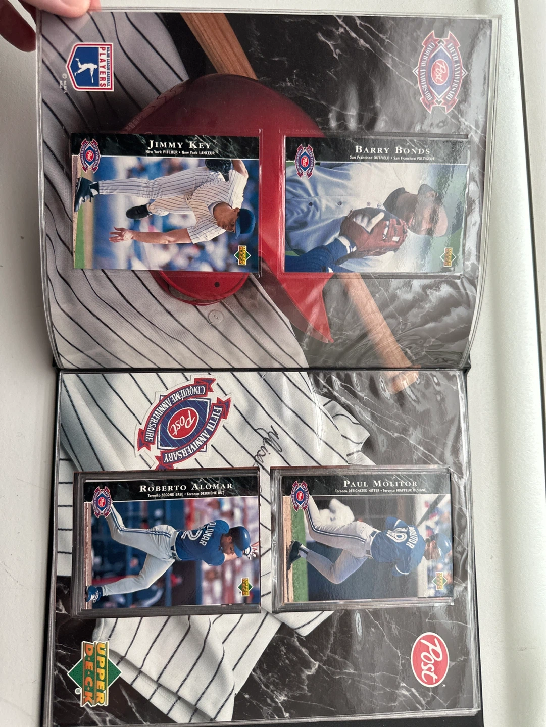1995 Post Upper Deck Baseball Card Book - photo 3