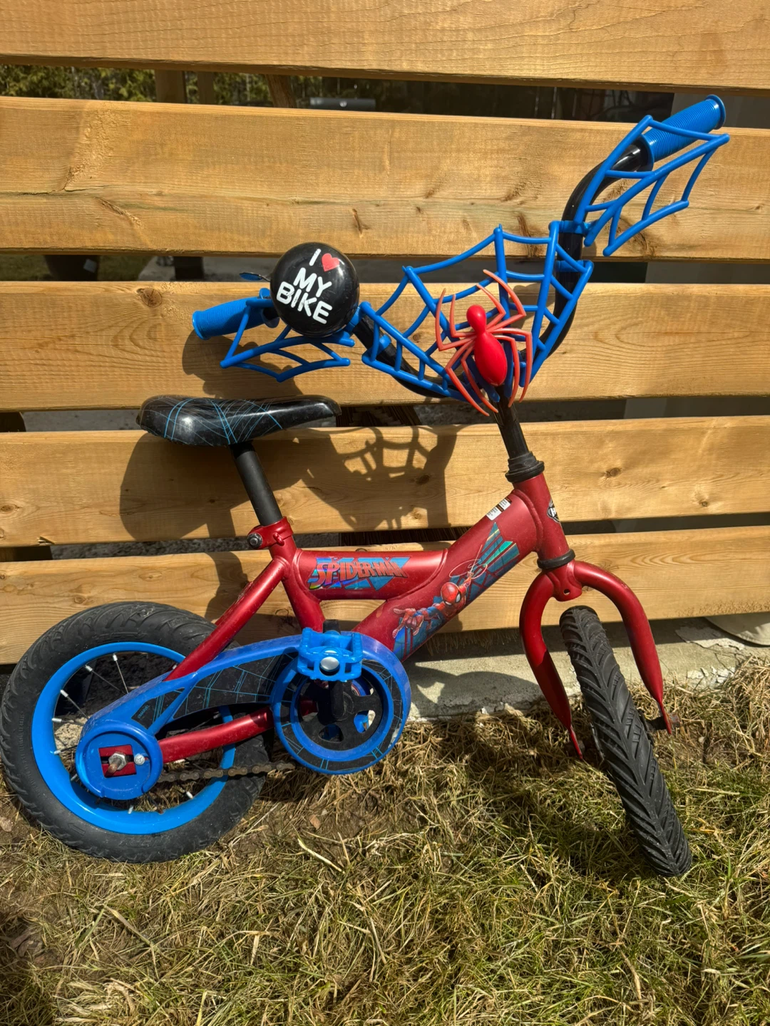 MARVEL SPIDER-MAN KIDS 12INCH BIKE