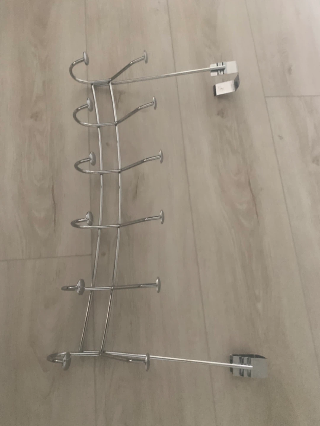 Chrome Over the door 12 hooks