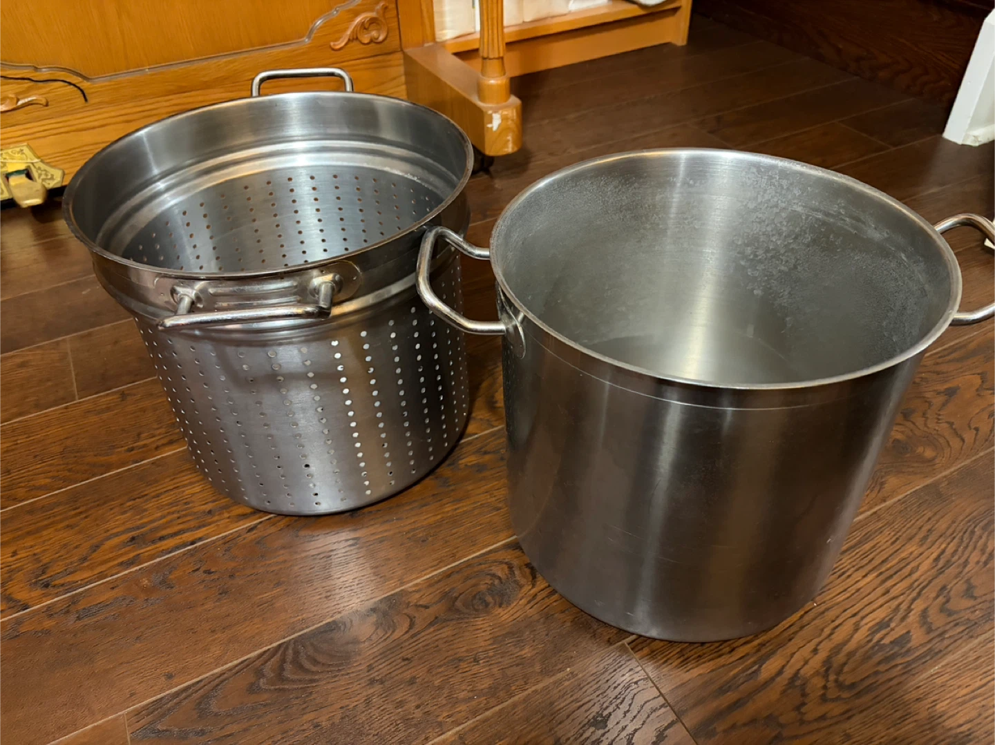 Stainless Steel Stock Pot with Steamer Basket
