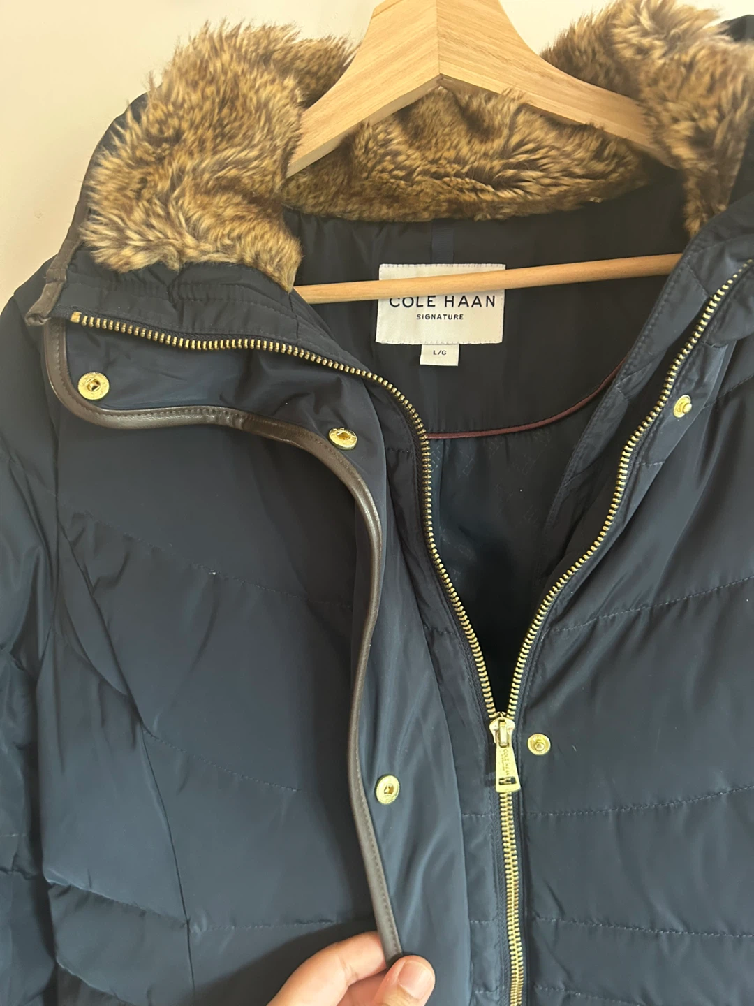 Cole Haan Women's Navy Blue Down Coat Latgr - photo 2