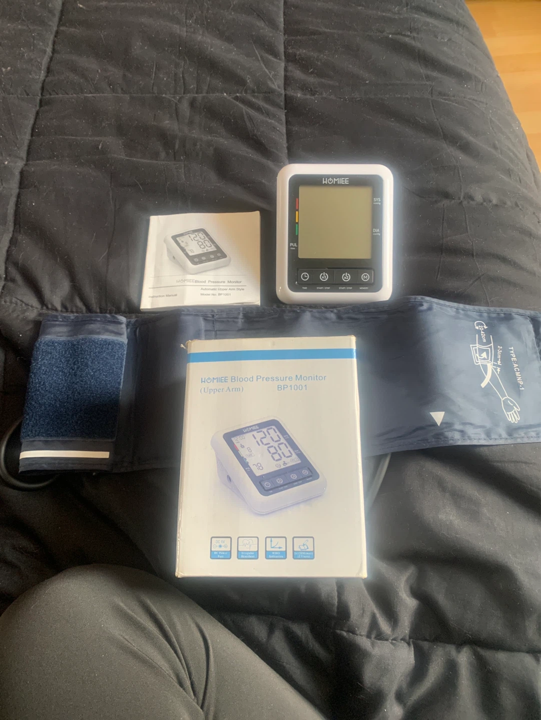 HOMIEE BP1001 Automatic Upper Arm Blood Pressure Monitor