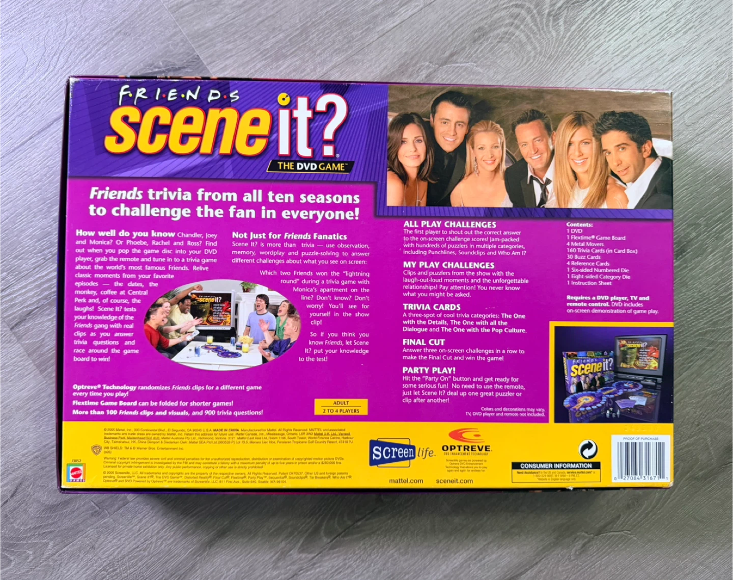 Friends Scene It? DVD Game - Great Condition - photo 3