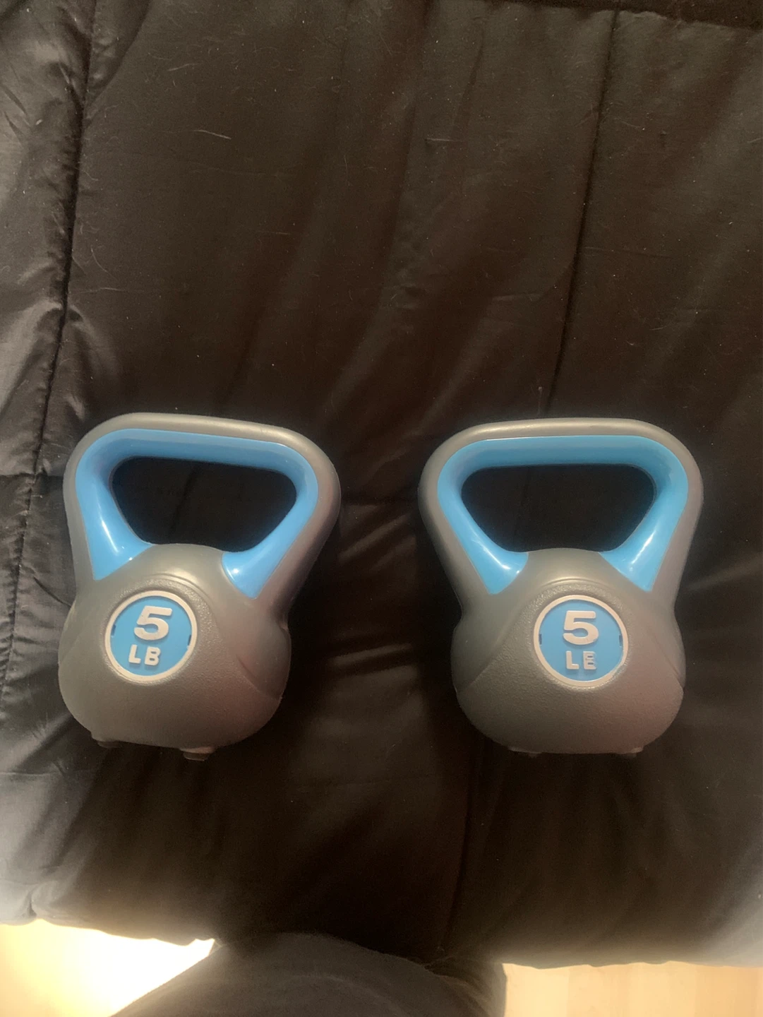 Pair of 5LB Kettlebells