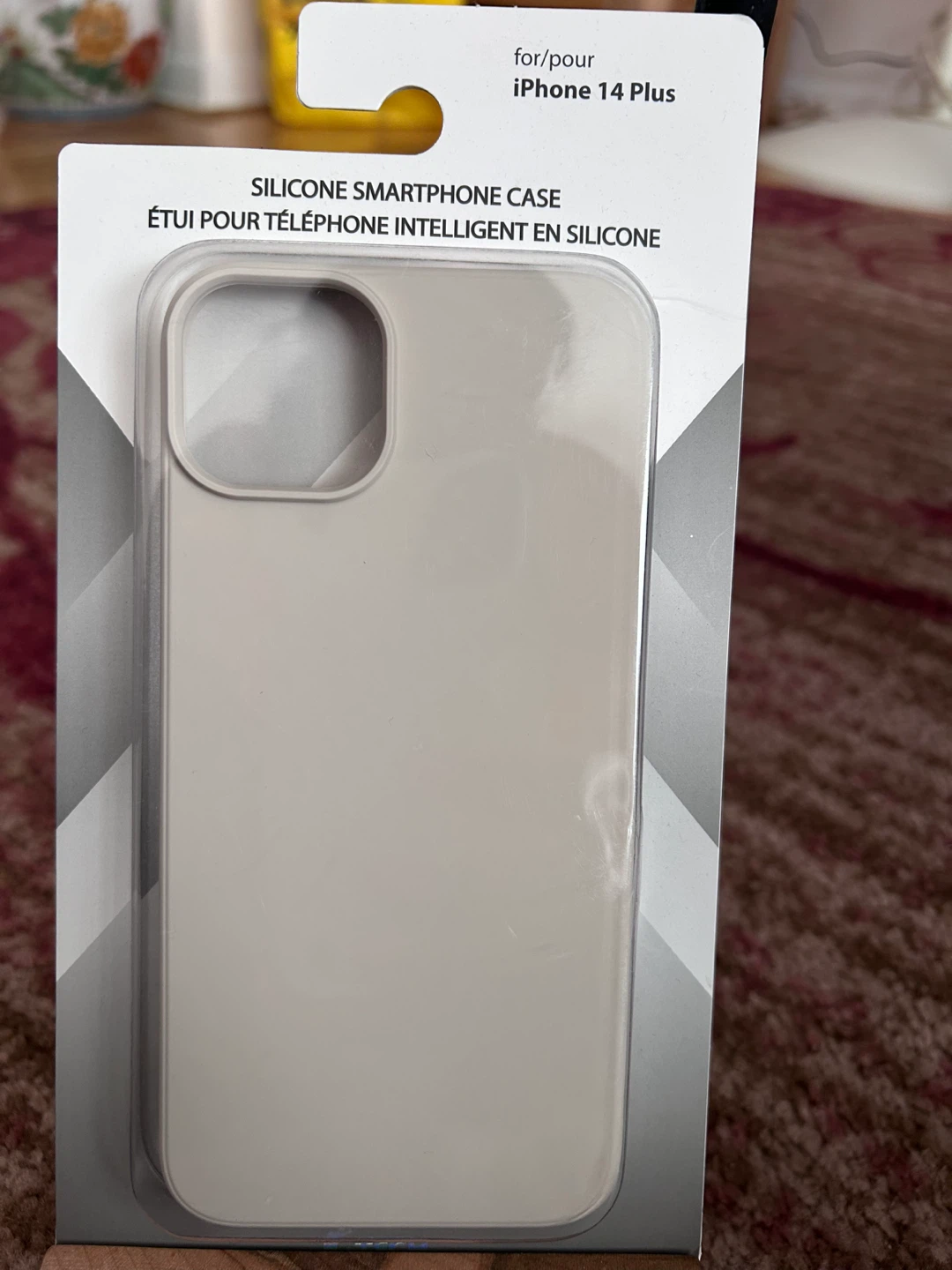 Silicon smartphone case iPhone 14 Plus