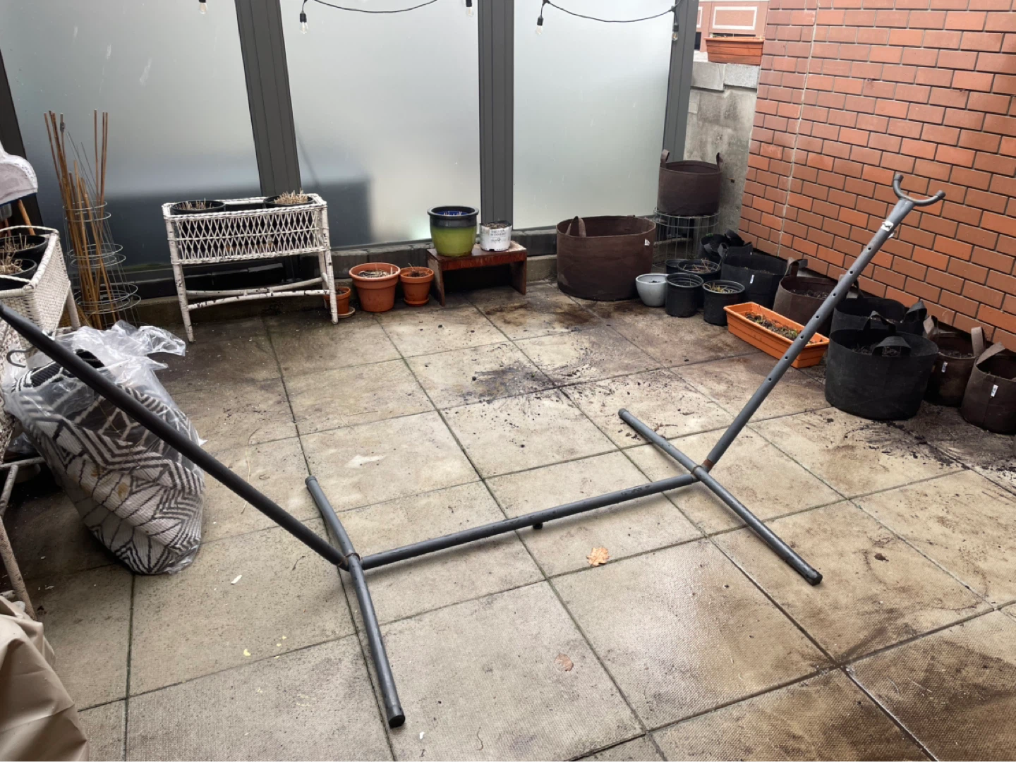 Rope Hammock with Stand