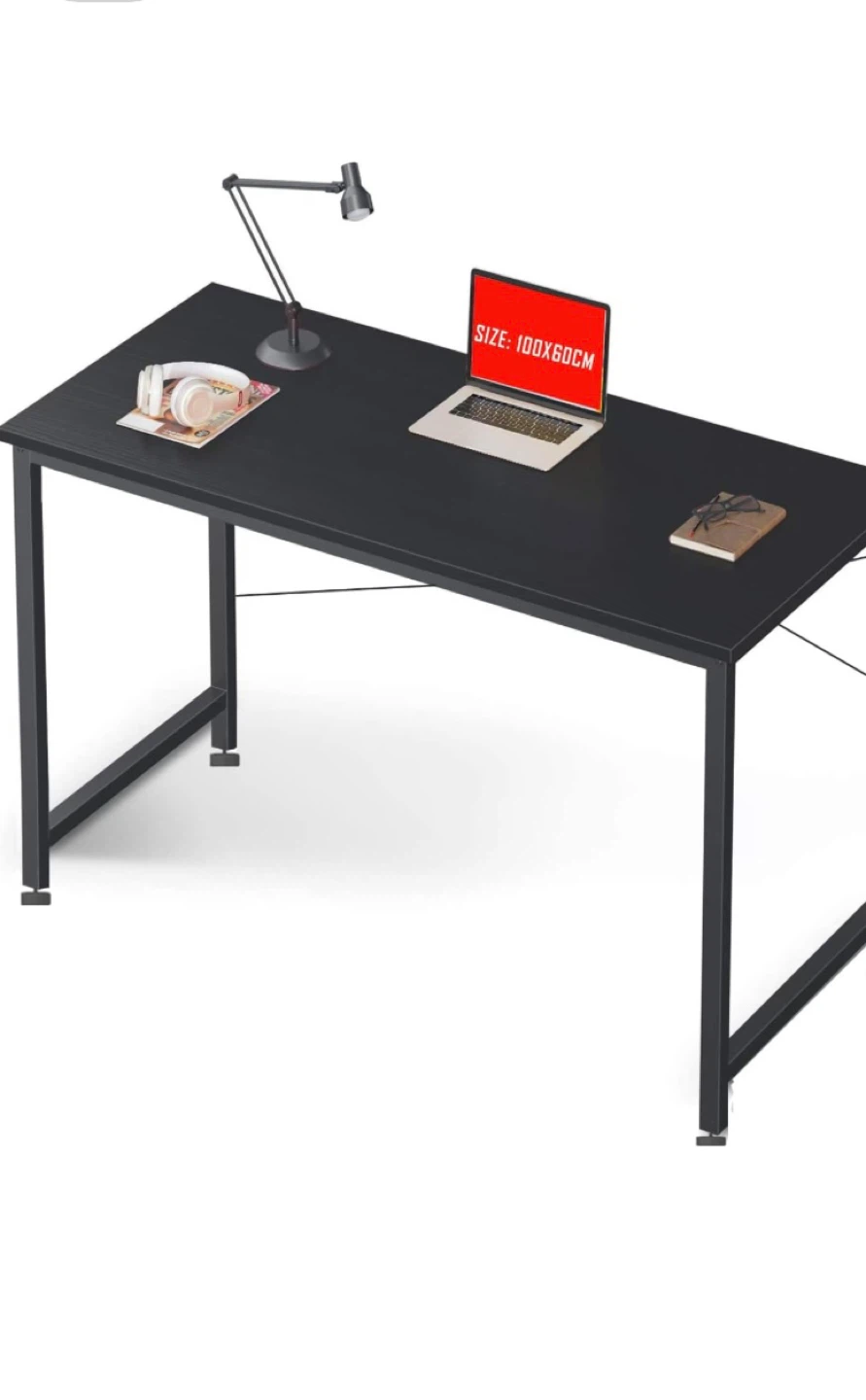 Black Computer Desk 100x60CM