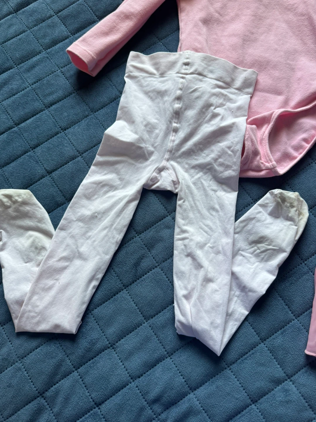Girls' Pink Ballet Leotard, Tights, and Skirt Set 2-3 yo - photo 2