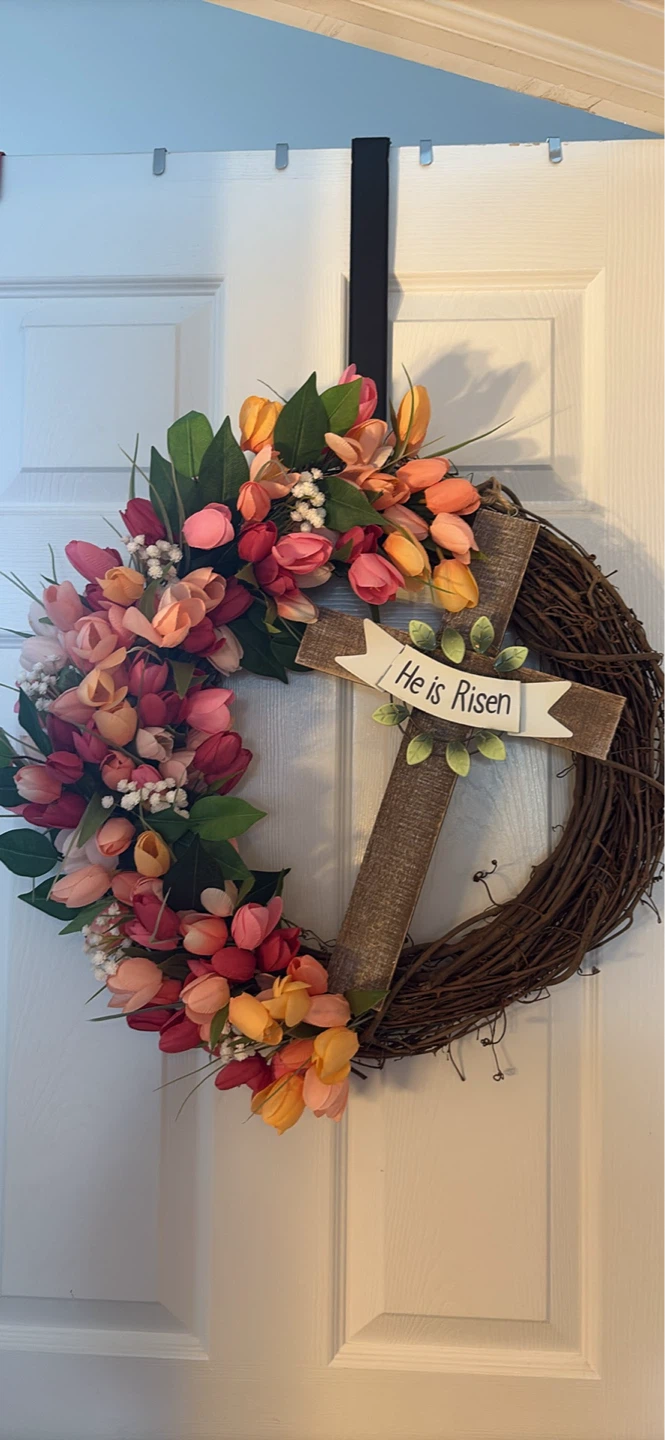 Spring Tulip Wreath - photo 3