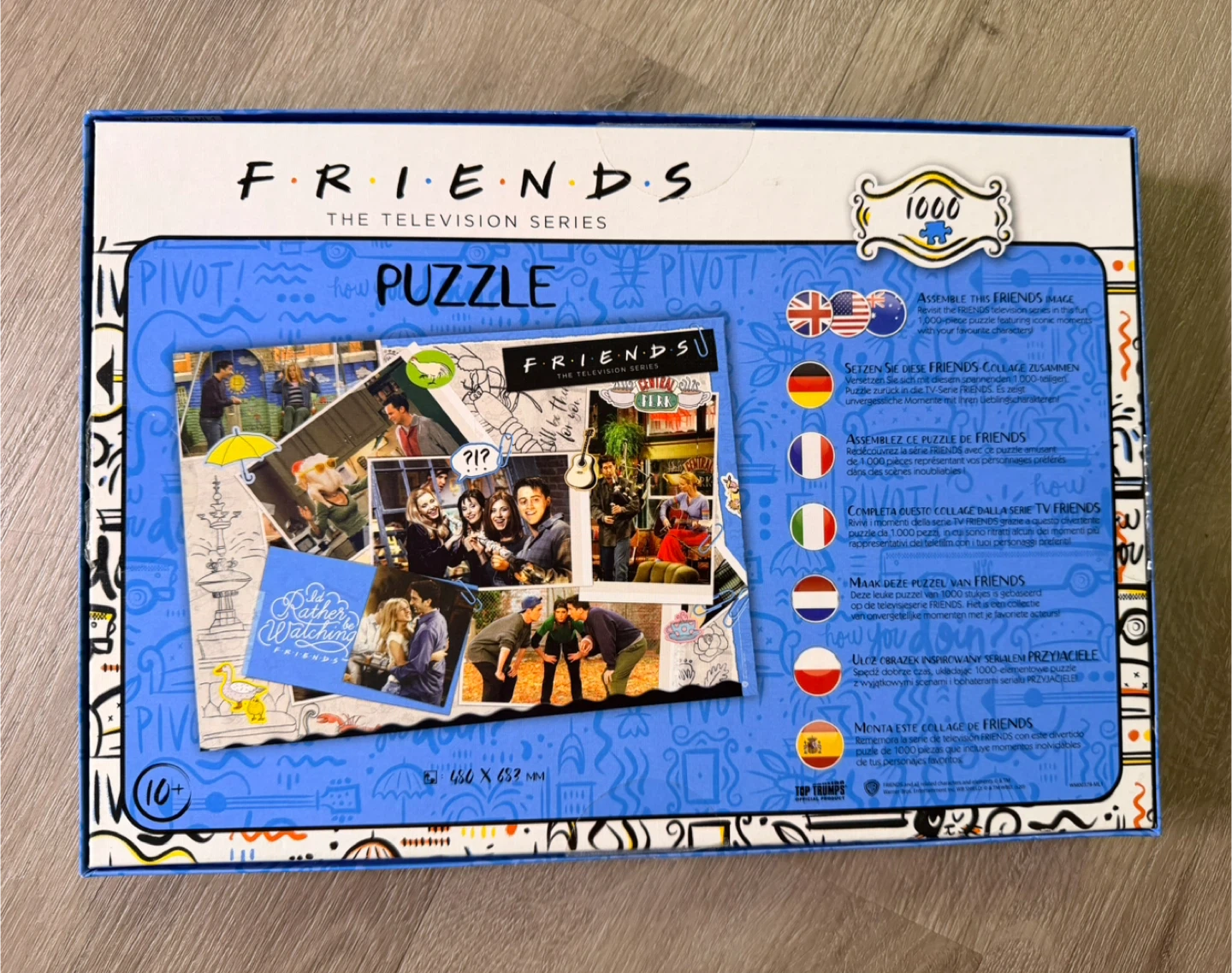 🧩 Friends 1000 Piece Puzzle - Complete Set - photo 2