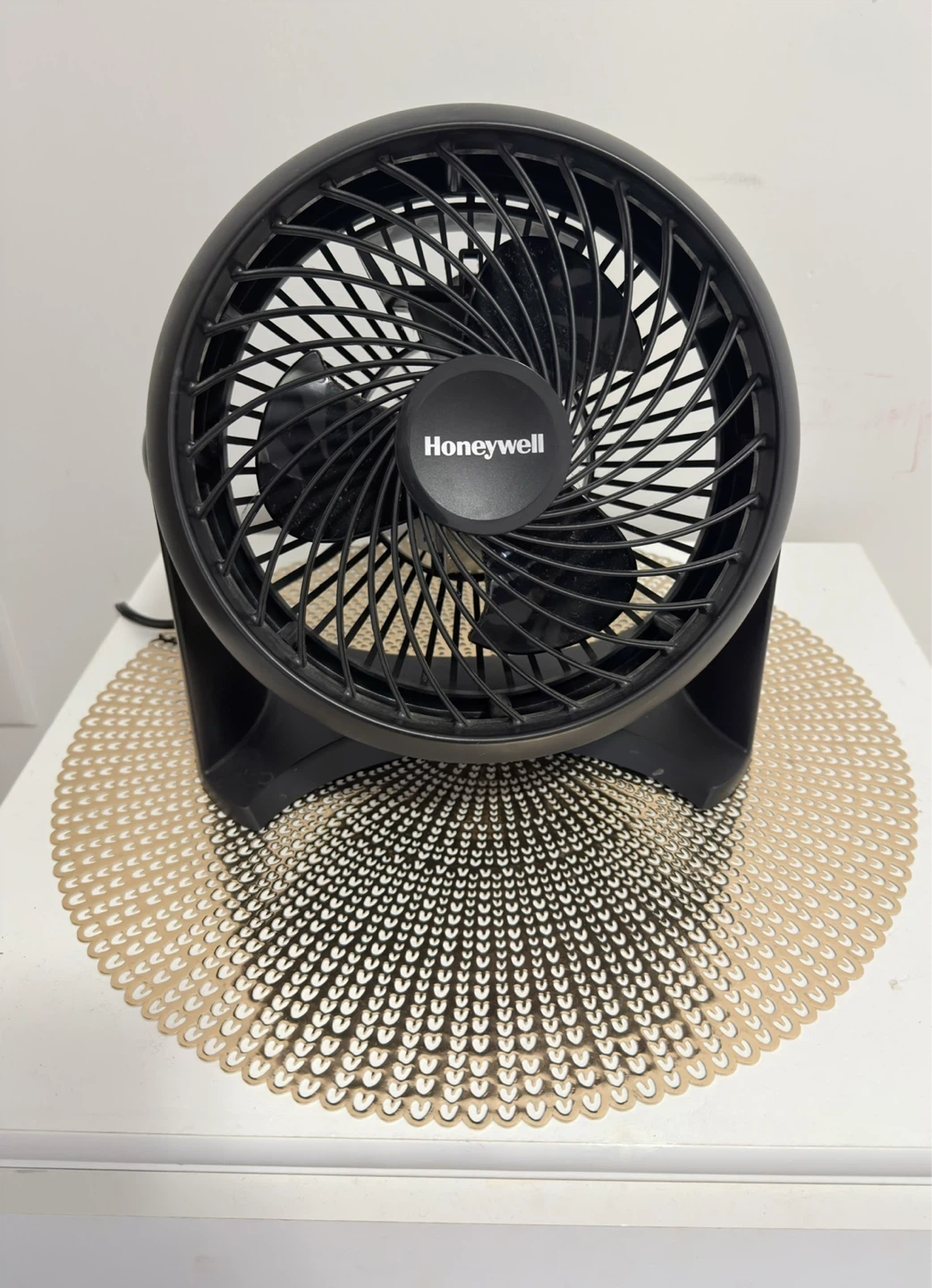 Honeywell Turbo-force POWER+ Desk/Table Fan, 3 Speeds, Black