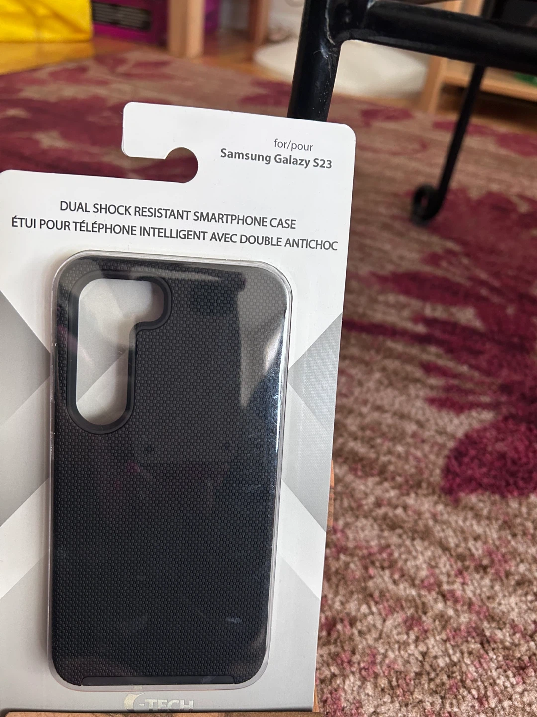 Dual shock resistant smartphone case Samsung galaxy s23