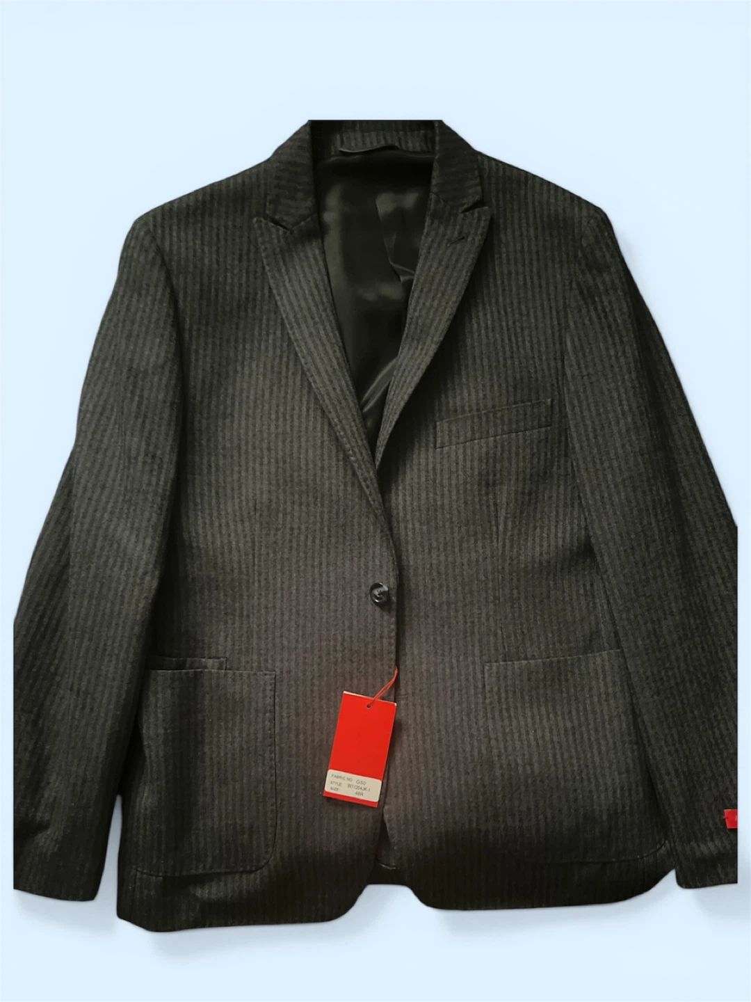 Men's Striped Blazer - Size 38R - photo 2
