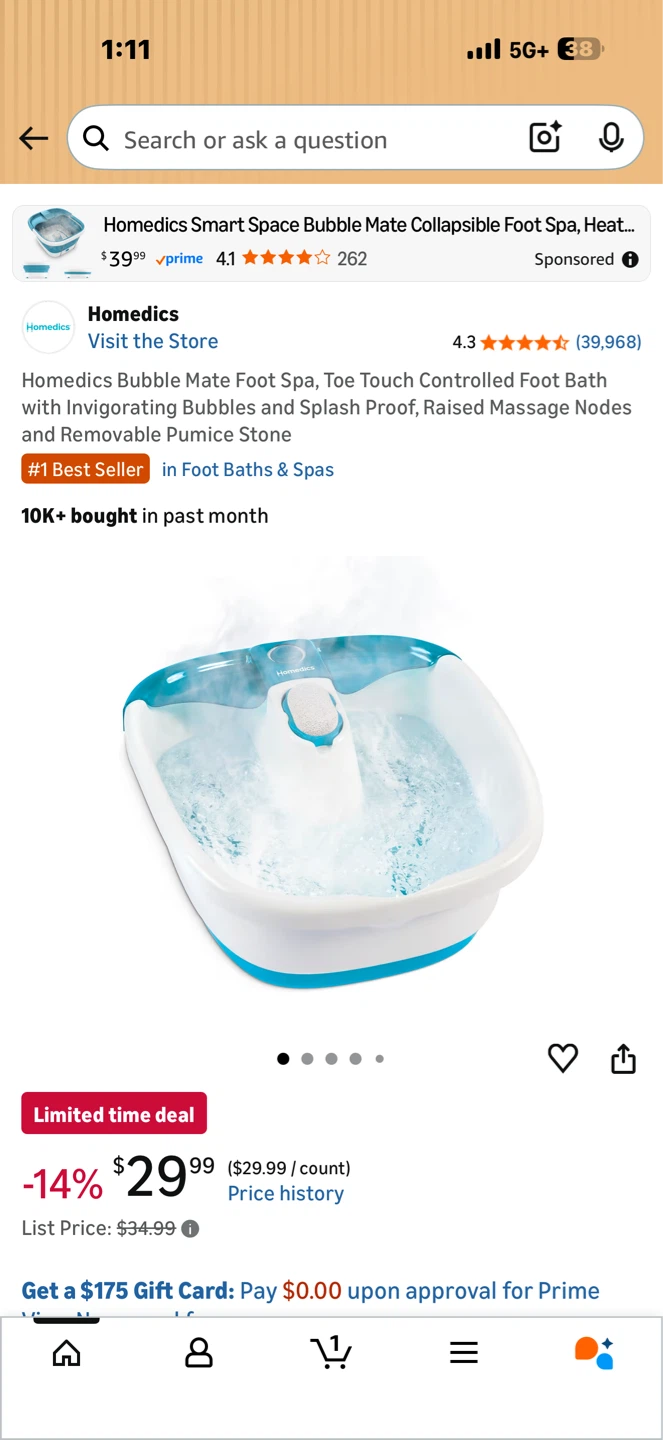Foot Spa Massager - photo 2
