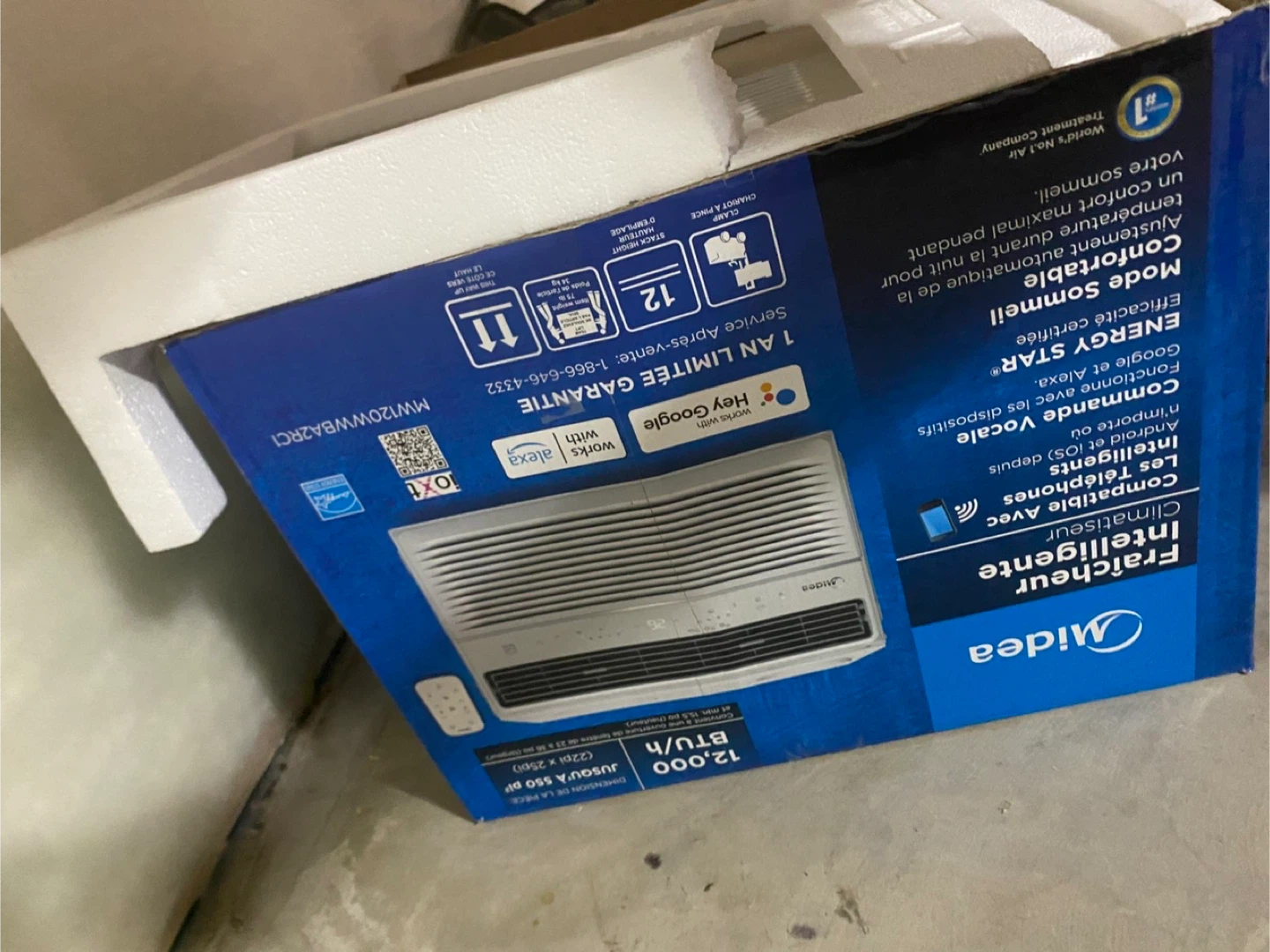 Midea Window Air Conditioner 12,000 BTU