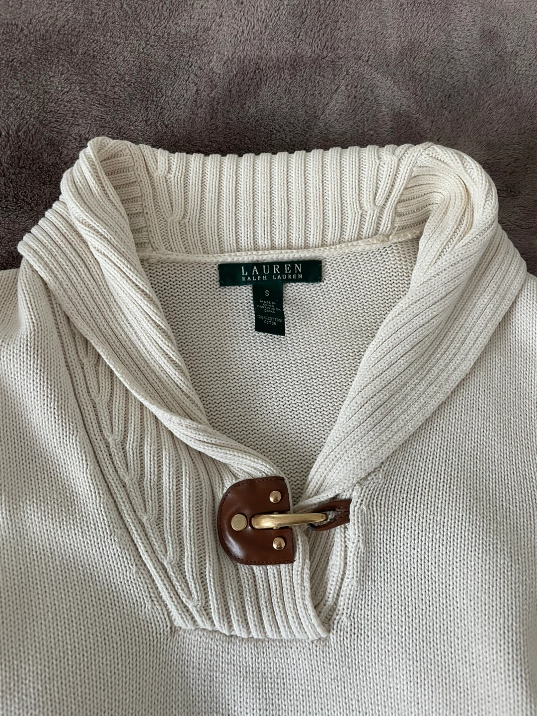 Ralph Lauren Cream Sweater