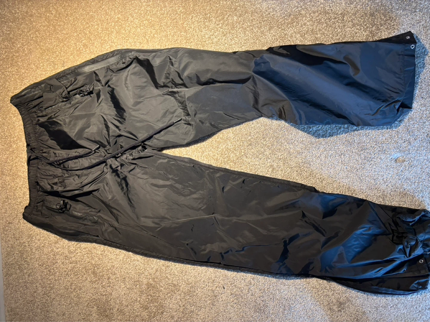 Prada Black Nylon Track Pants - photo 2