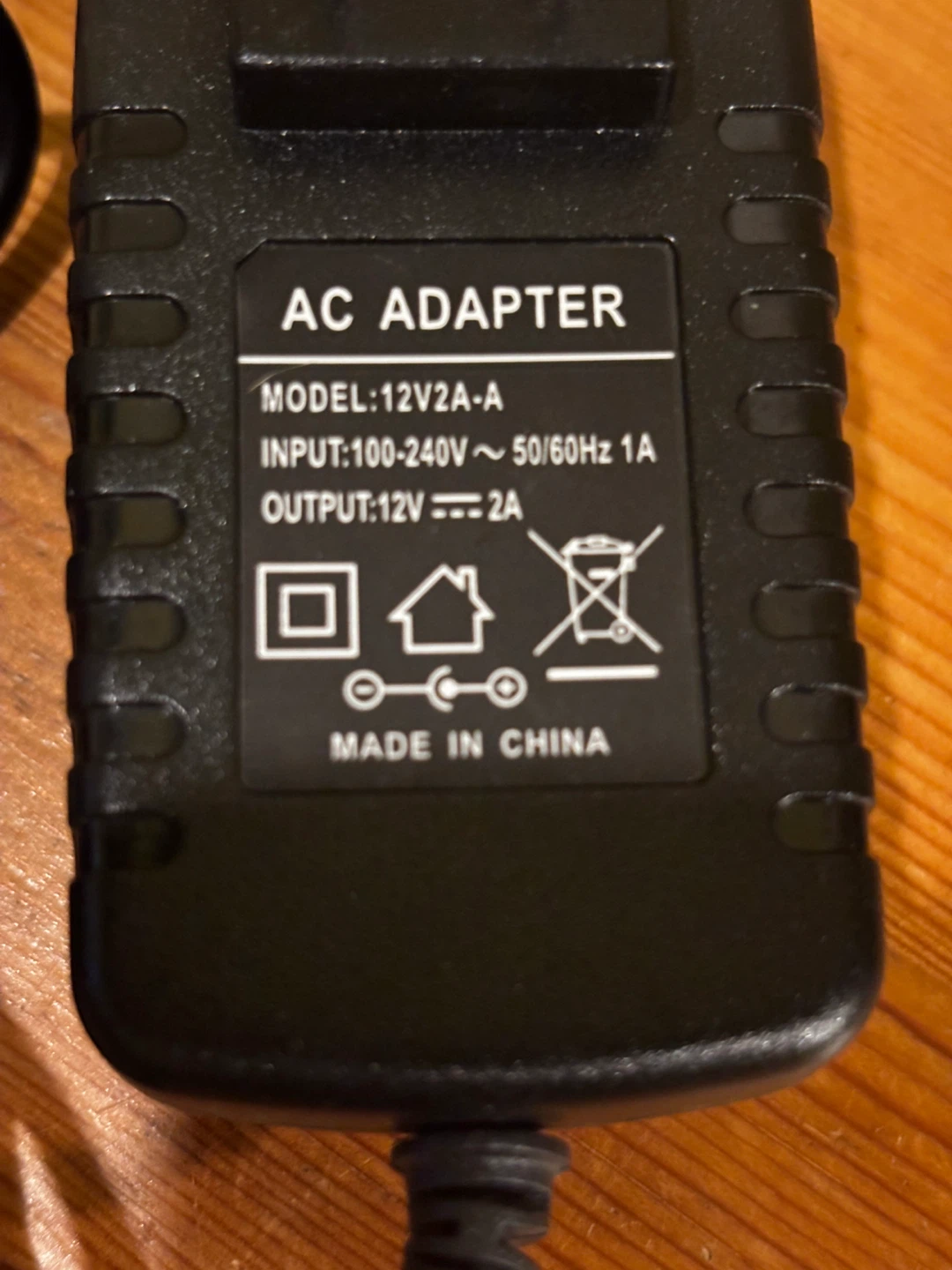 AC Adapter 12V2A-A Power Supply - photo 2