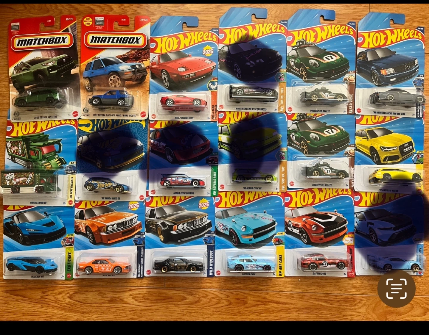 Hot Wheels and Matchbox