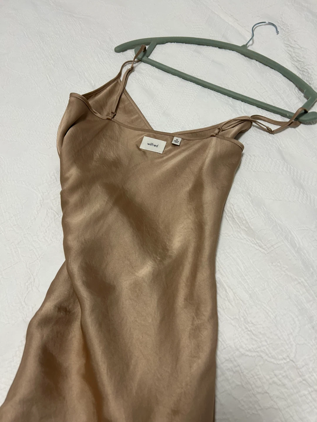Wilfred Slip Dress - Champagne - photo 2