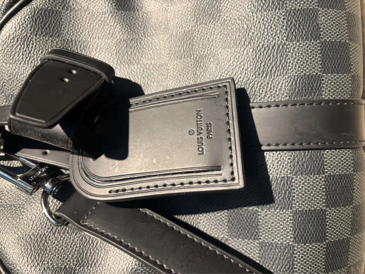 Louis Vuitton Damier Graphite Keepall Duffle Bag - photo 3