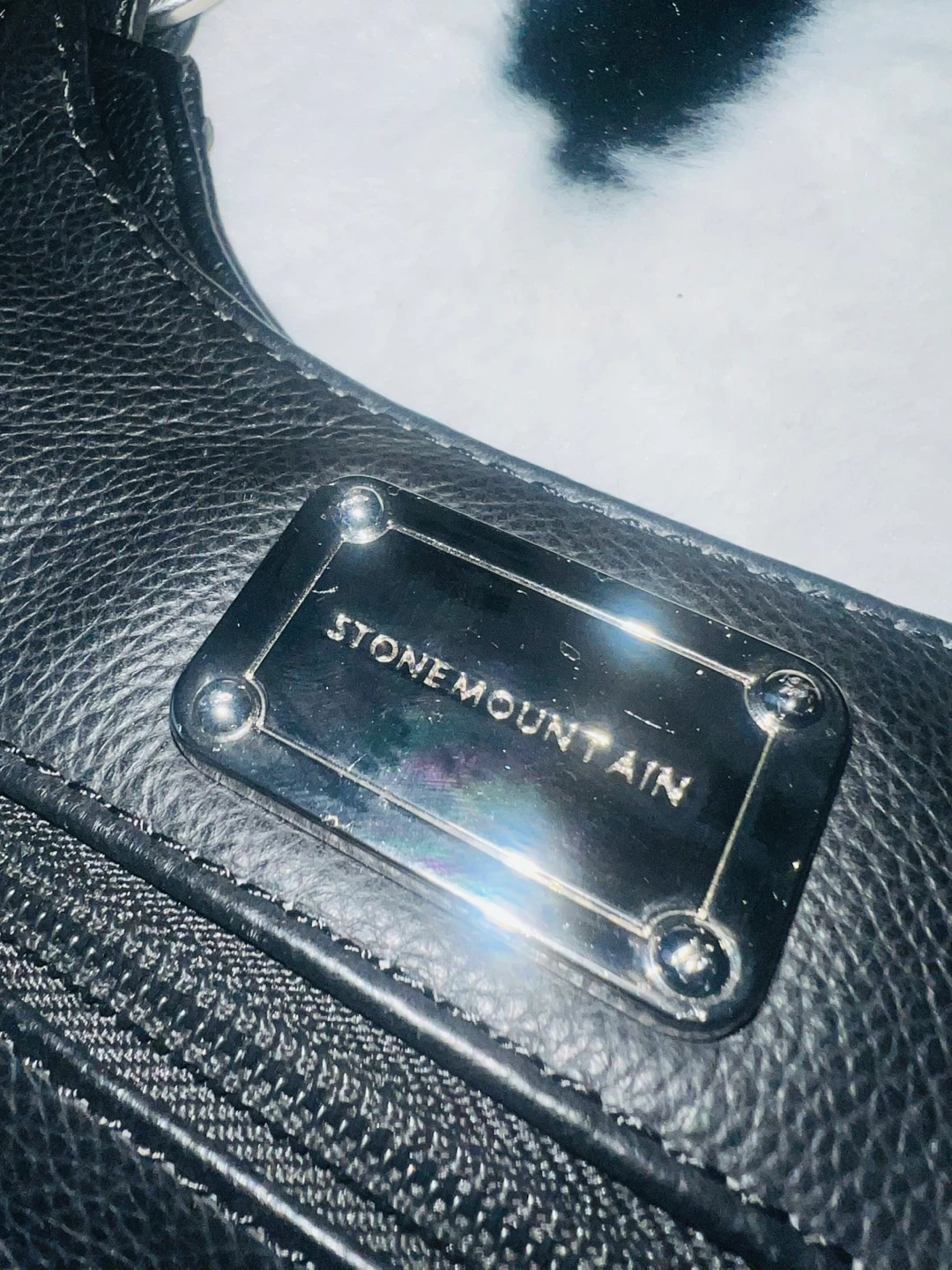 Stone mountains leather bag - photo 2