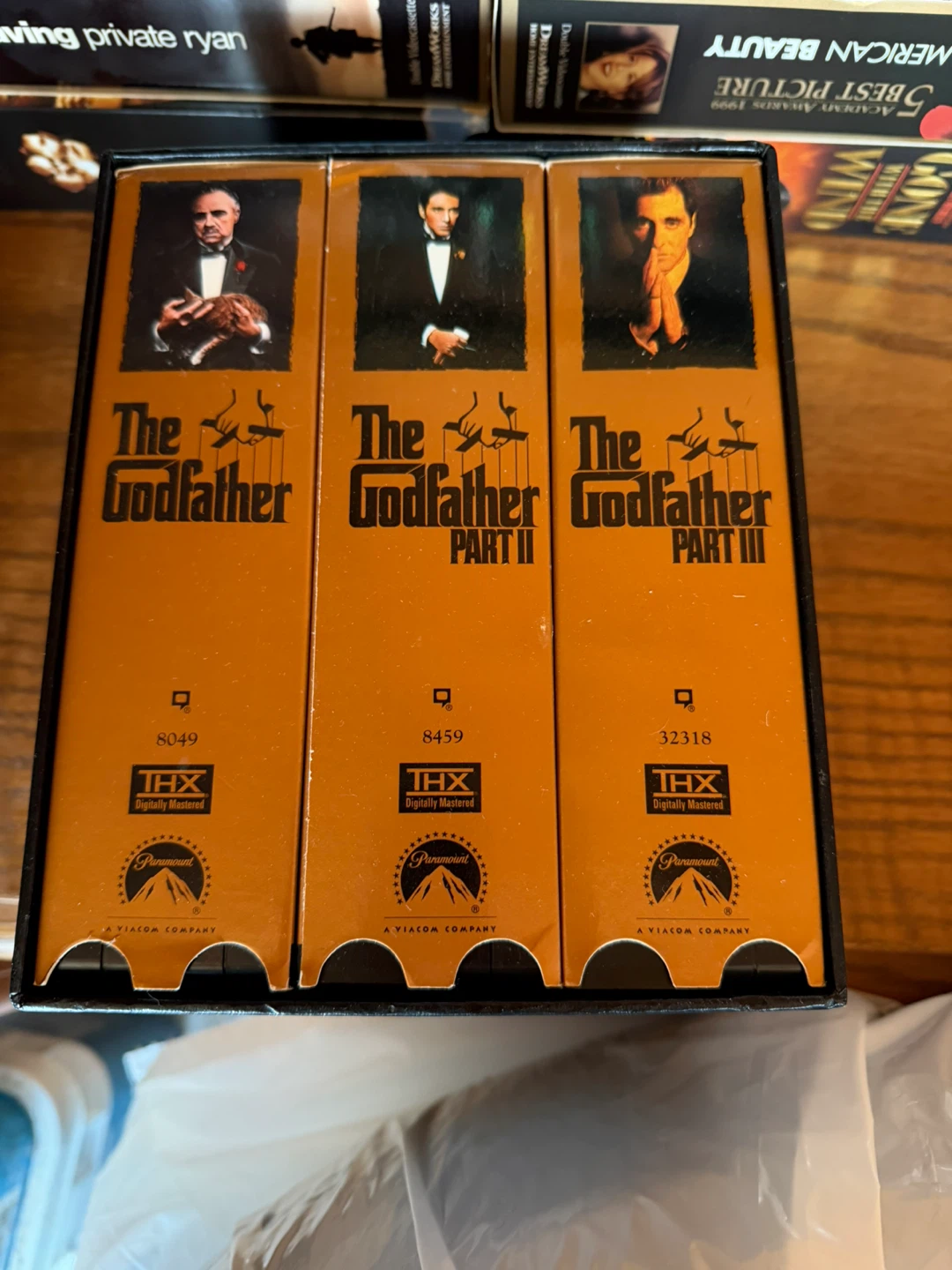 The Godfather VHS Trilogy Box Set