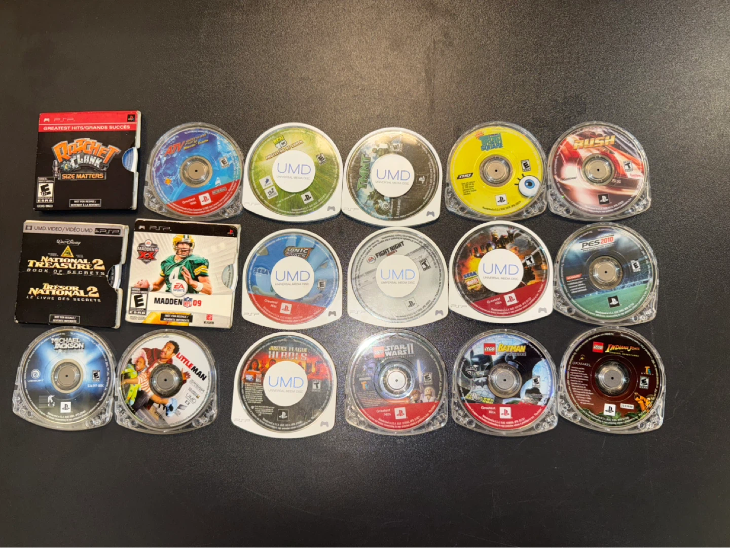 PSP UMD Video Games Bundle