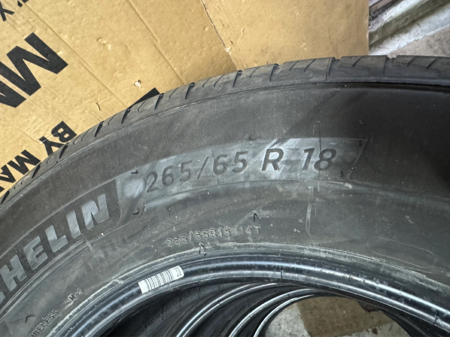 Set of 4  -  Michelin Primacy LTX 265/65R18 Tire - photo 3