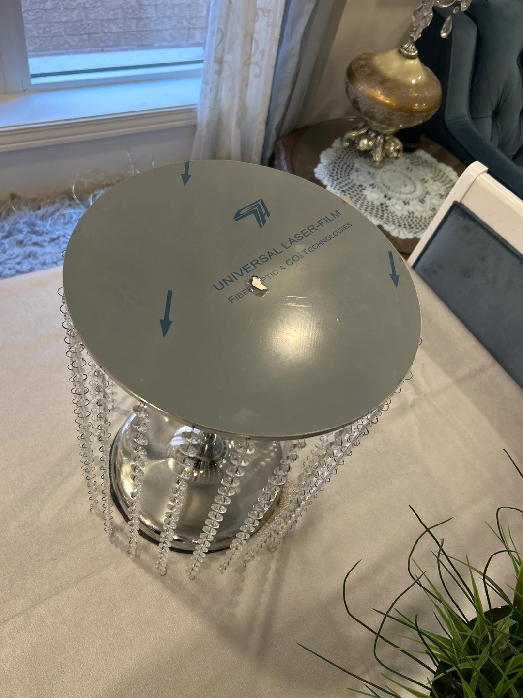 Crystal Beaded Cake Stand - photo 2
