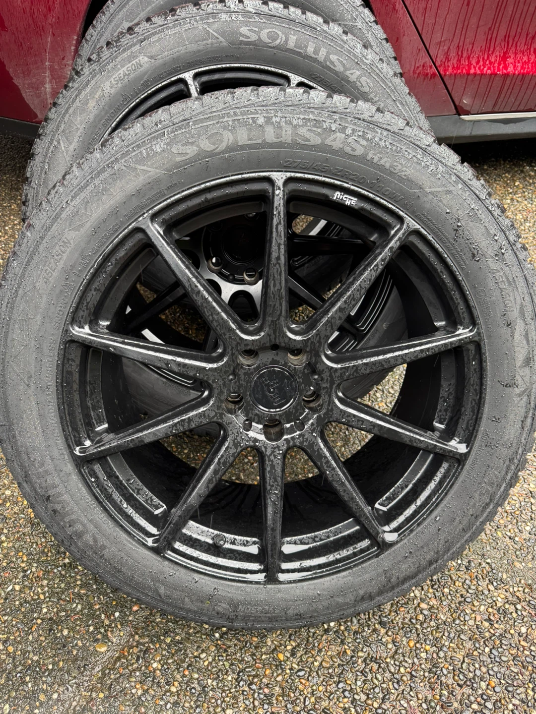 Set of 4 - Kumho Solus 4S HA32 275/45R20 110W All Weather Tires