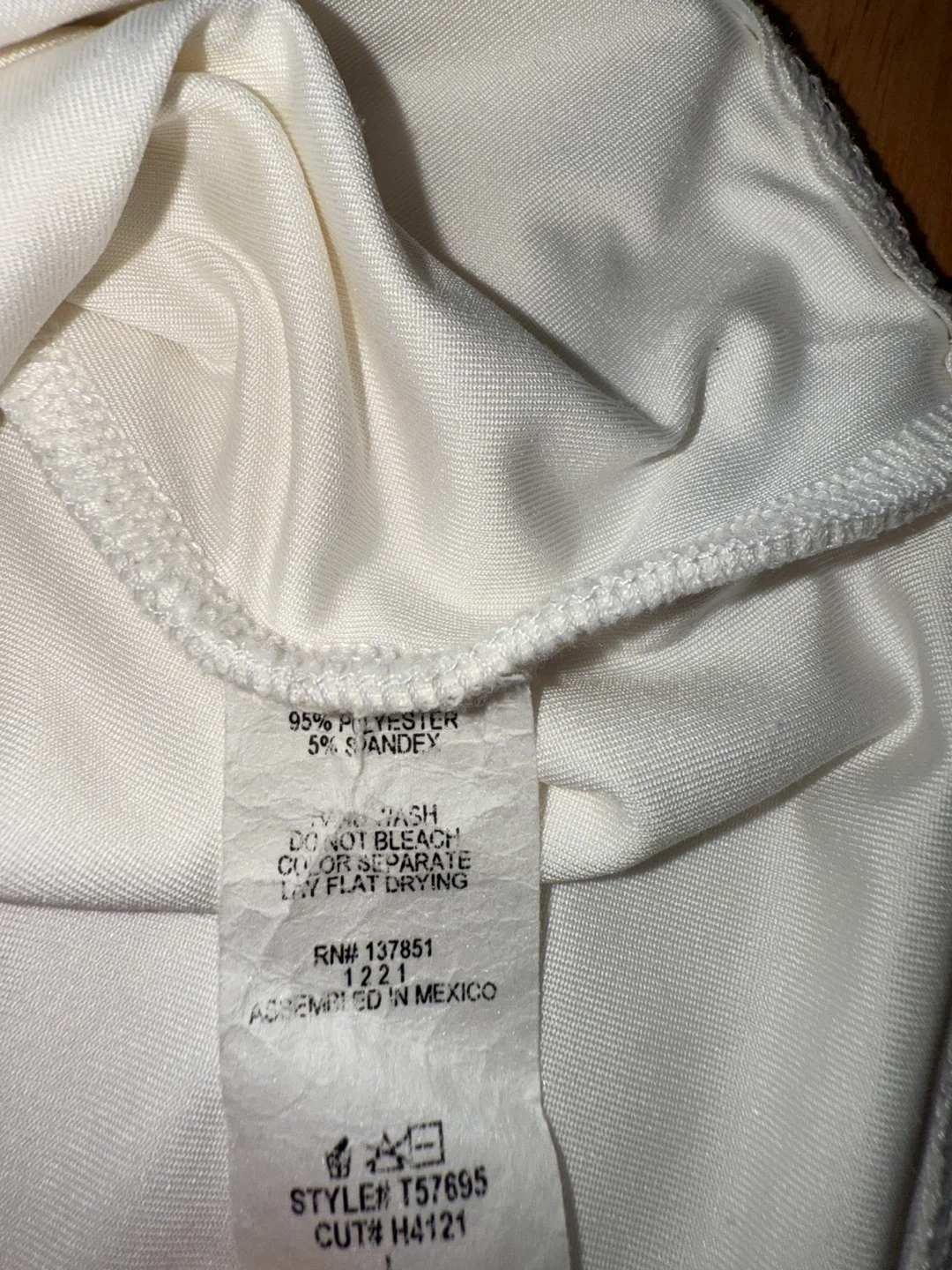 Women's Cream T-Shirt Size L - photo 3