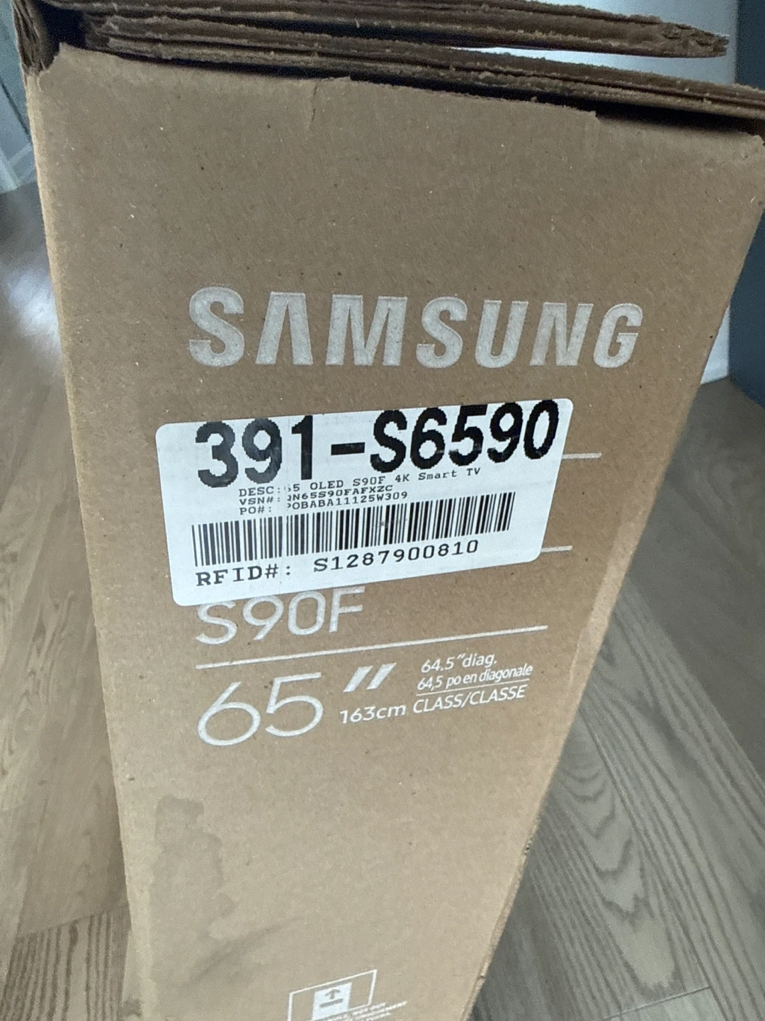 Samsung 65" S90F OLED 4K Smart TV - photo 4