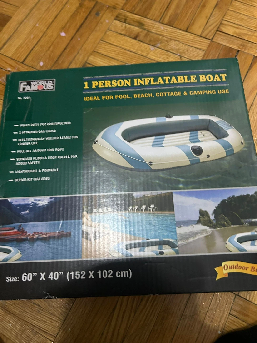 World Famous 1 Person Inflatable Boat