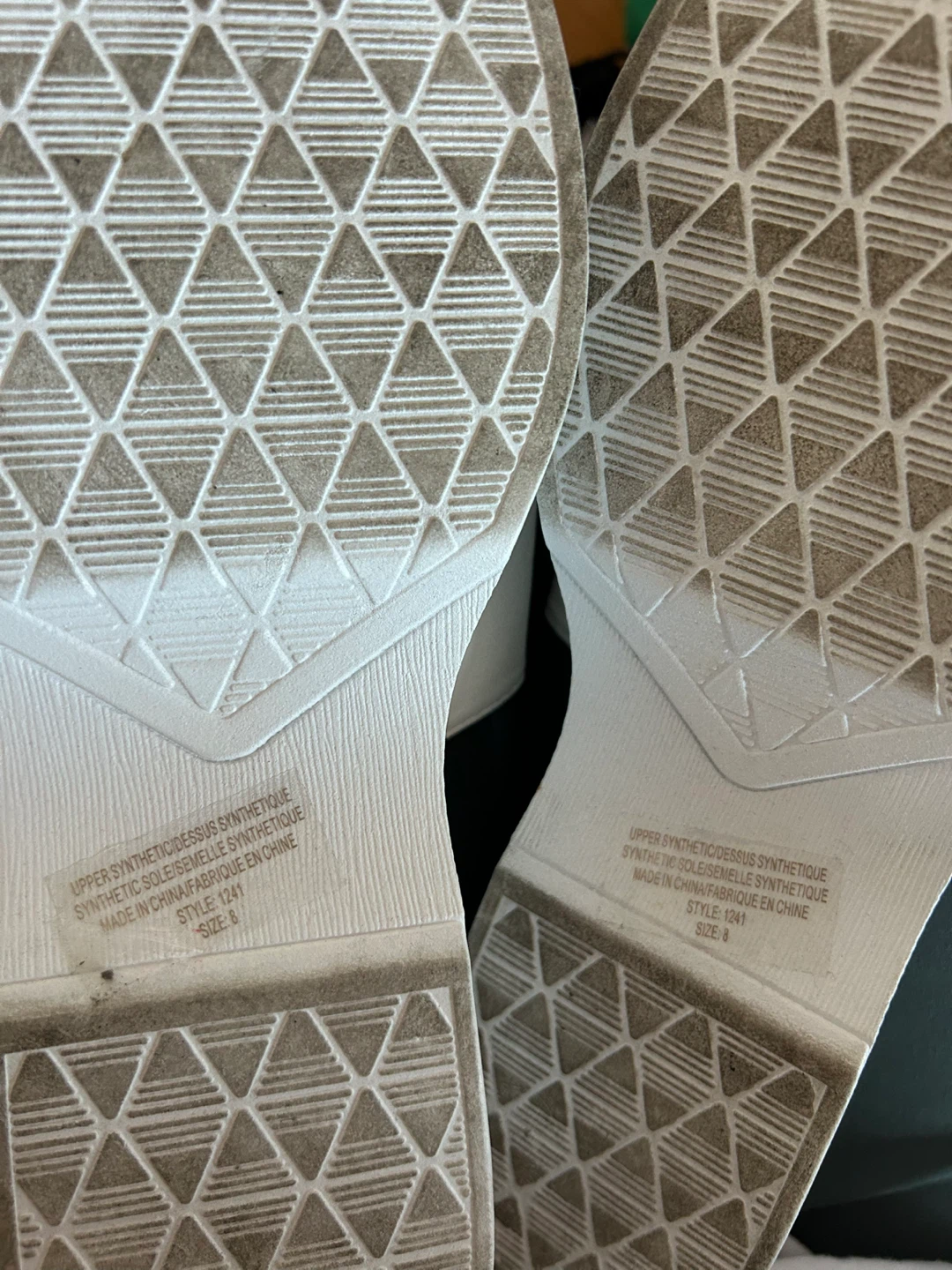 Streetwear Society White Platform Slide Sandals Size 8 - photo 2