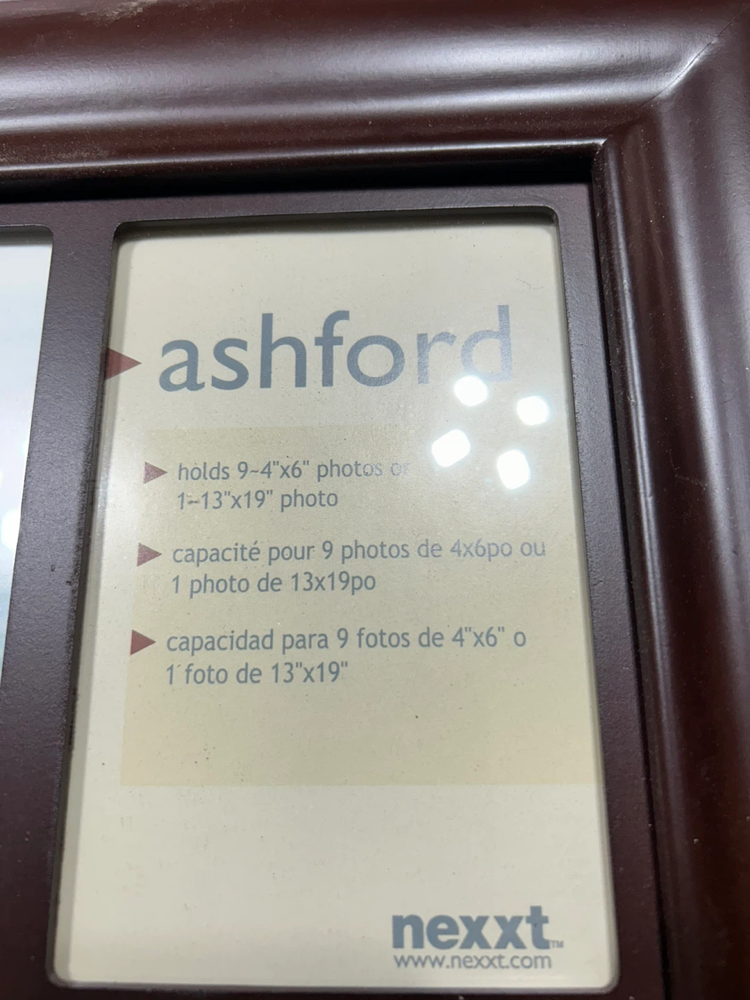 Nexxt Ashford Brown 9-Photo Collage Frame - photo 2