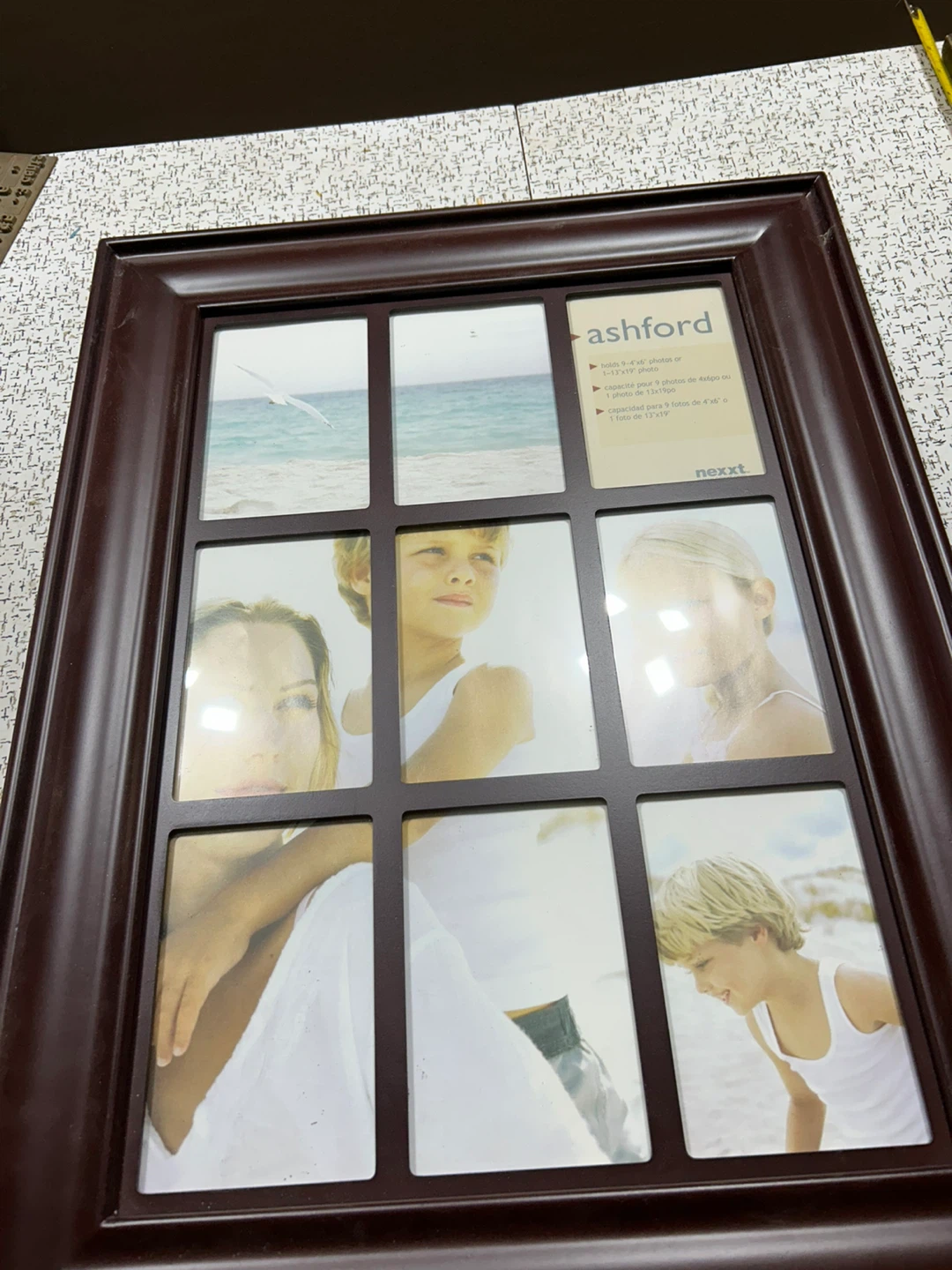 Nexxt Ashford Brown 9-Photo Collage Frame